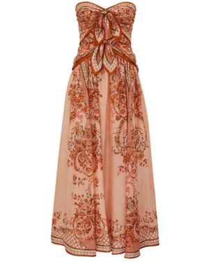 Zimmermann Party Dresses - Marrón