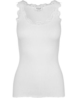 Rosemunde Sleeveless Tops - Blanc