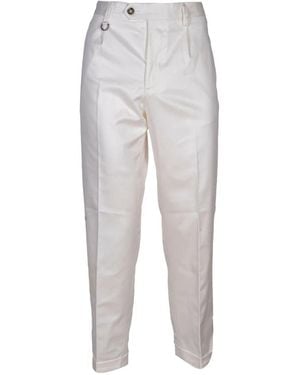 Paolo Pecora Slim-Fit Trousers - Grigio