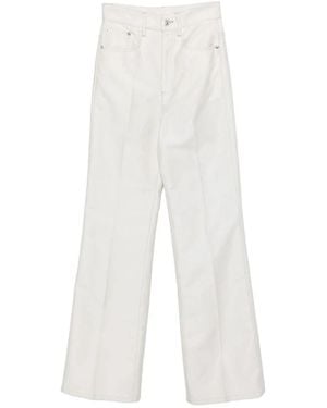 A.P.C. Wide Jeans - White