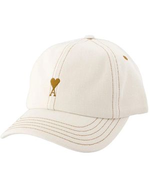 Ami Paris Caps - Blanco