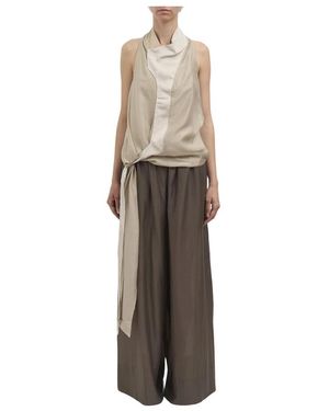 Entire studios Tank Top Fluid Shell - Naturel