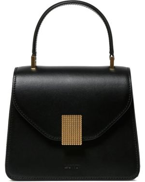 Lanvin Schwarze Concerto Mini Tasche, Polierte Oberfläche