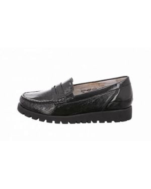 Waldläufer Comfort Slipper - Schwarz