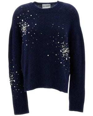 Des Phemmes Round-Neck Knitwear - Azul