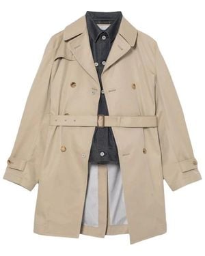 Junya Watanabe Trench Coats - Natural
