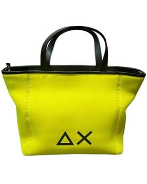 Sun 68 Shopping Bags - Yellow