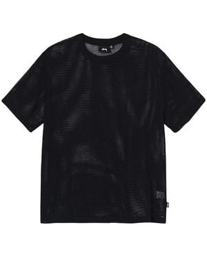 Stussy Tops ,Zwart ,Katoen Basic Tee
