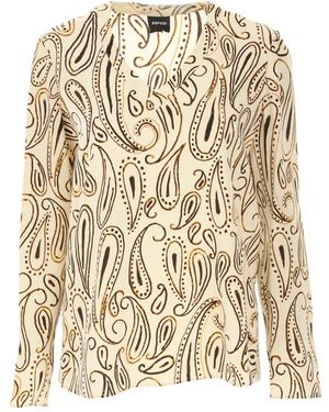 Aspesi Long Sleeve T-Shirts - Natural