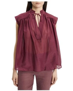 Semicouture Blouses - Purple