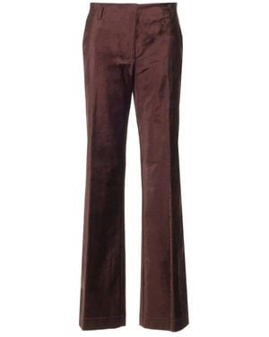 forte_forte Wide Trousers - Brown
