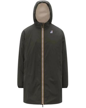 K-Way Jassen ,Groen ,Polyester Eiffel Trenchcoat - Zwart