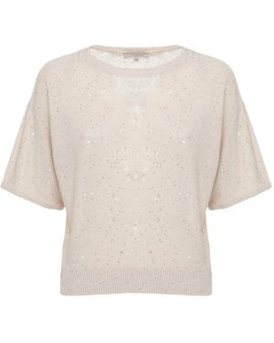 Antonelli Round-Neck Knitwear - Blanc