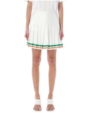 CASABLANCA Short Skirts - White