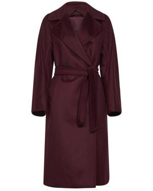 Weekend by Maxmara Belted Coats - Red
