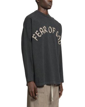 Fear Of God Long Sleeve T-Shirts - Black