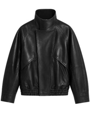 Nour Hammour Bomber Jackets - Negro