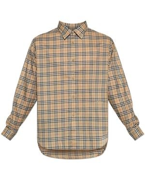 Burberry Casual Hemden - Naturel
