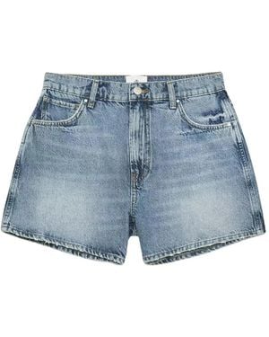 Anine Bing Denim Shorts - Blue