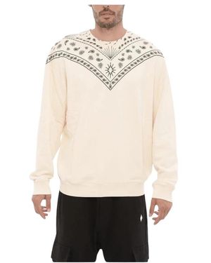 Marcelo Burlon Bandana-Motiv Sweatshirt Für Frühling-Sommer - Natur