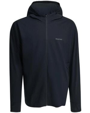 Montbell Jassen ,Blauw ,Lichtgewicht Jack Met Capuchon