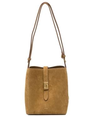 Soeur Bello Mini Suède Schoudertas - Bruin