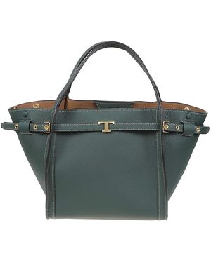 Tod's Kleine Tim Einkaufstasche - Grün