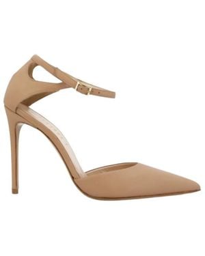 Gianmarco F. Court Shoes - Metallic