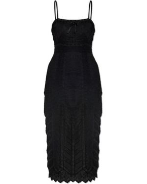 LoveShackFancy Midi Dresses - Black