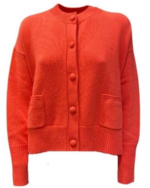 ODEEH Cardigans - Rouge