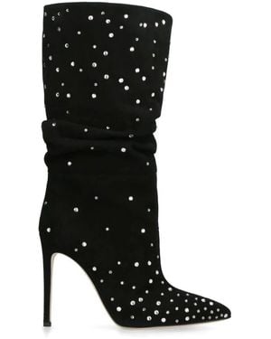 Paris Texas Heeled Boots - Black