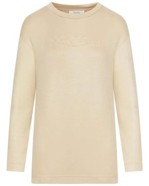 Max Mara Sweatshirts - Natural