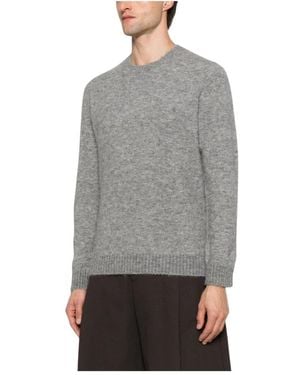 MC2 Saint Barth Round-Neck Knitwear - Gris