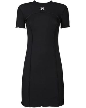 Palm Angels Short Dresses - Black