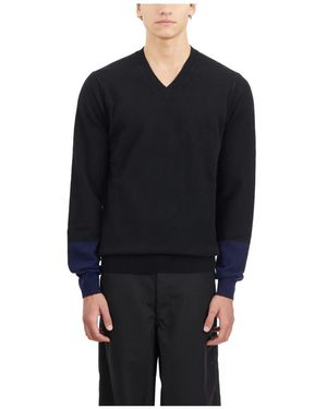 Comme des Garçons V-Neck Knitwear - Nero