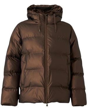 Rains Jassen ,Bruin ,Polyester Jacket W3