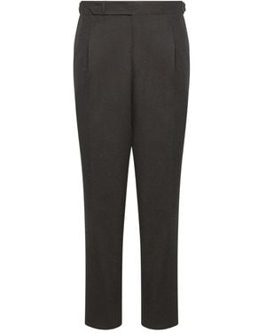 Franzese Collection Slim-Fit Trousers - Grey