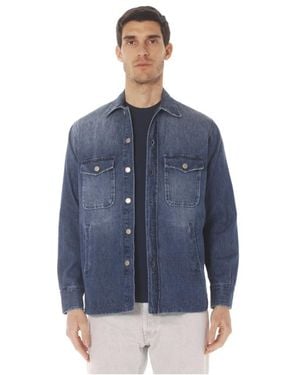 Tintoria Mattei 954 Denim Shirts - Blue