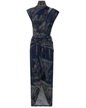 CAMILLA Midi Dresses - Blu