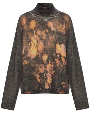 DIESEL Rollkragenpullover - Grau