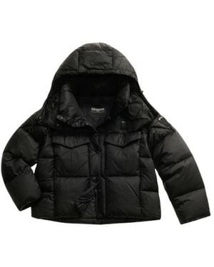 Blauer Winter Jackets - Negro