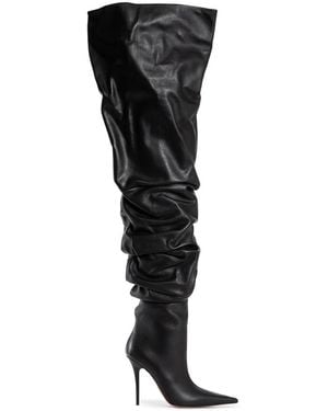 AMINA MUADDI Over-Knee Boots - Black