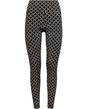 Wolford W-Print Leggings - Schwarz