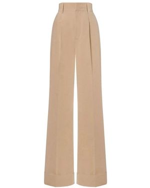 Philosophy Di Lorenzo Serafini Wide Trousers - Natural