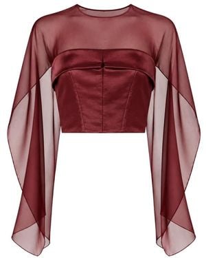 Alberta Ferretti Blouses - Rood