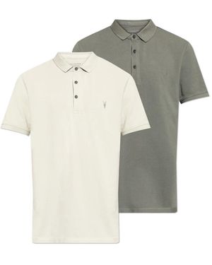 AllSaints Polo Shirts - Natural