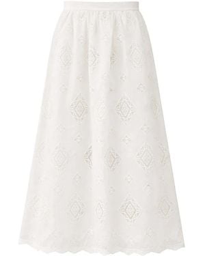 Ba&sh Maxi Skirts - Blanc