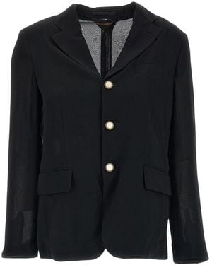 Comme des Garçons Blazers - Negro