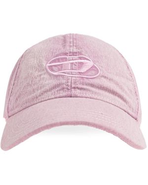 DIESEL Accessoires ,Roze ,Katoen C-Nyloff Cap