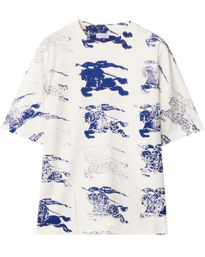 Burberry T-Shirts - Blue
